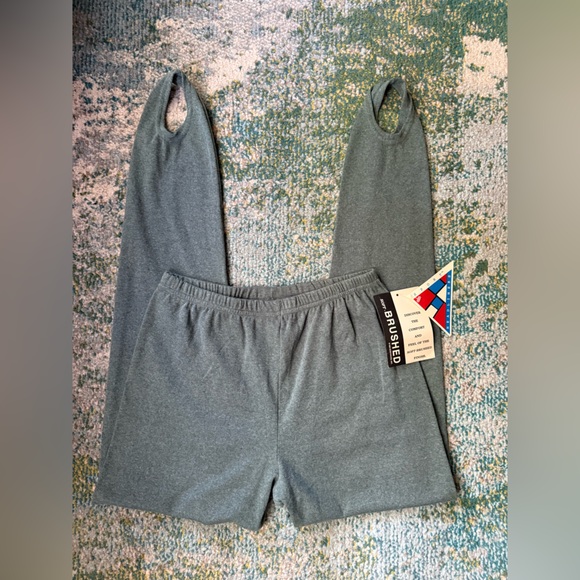 Vintage NOS 90s Headliners Sport brushed stirrup leggings, size large - Picture 1 of 7